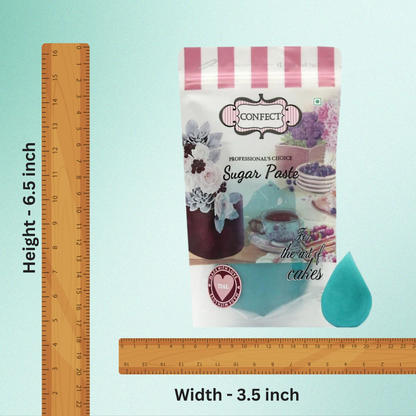 confect teal sugarpaste br b 1 kg b