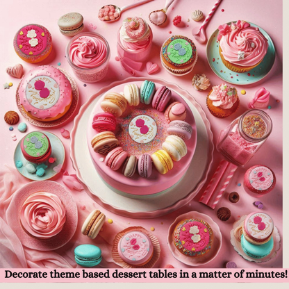 confect celebration toppers for cakes cupcakes celebration toppers 100gms ct 02