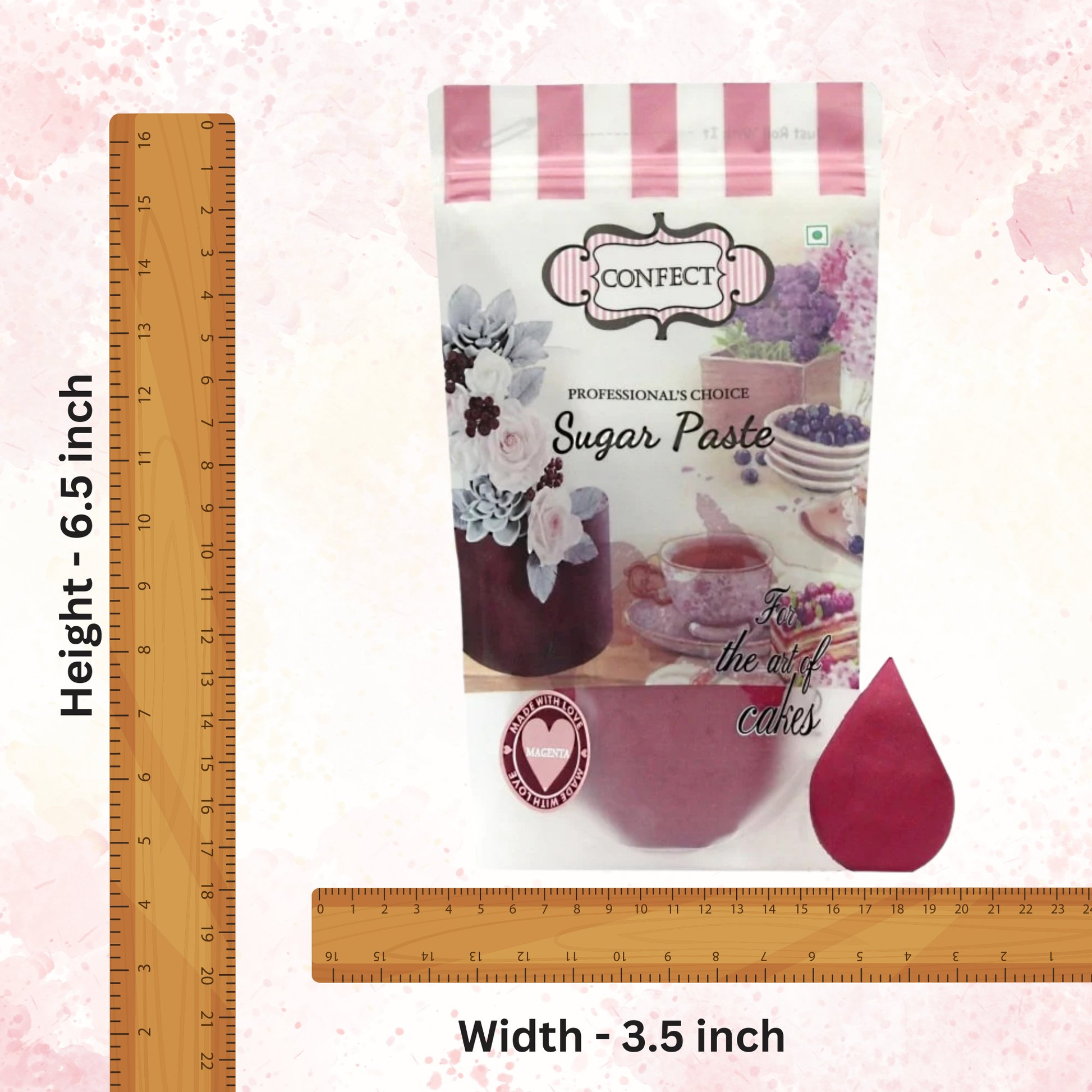 burgundy fondant edible sugarpaste 1kg