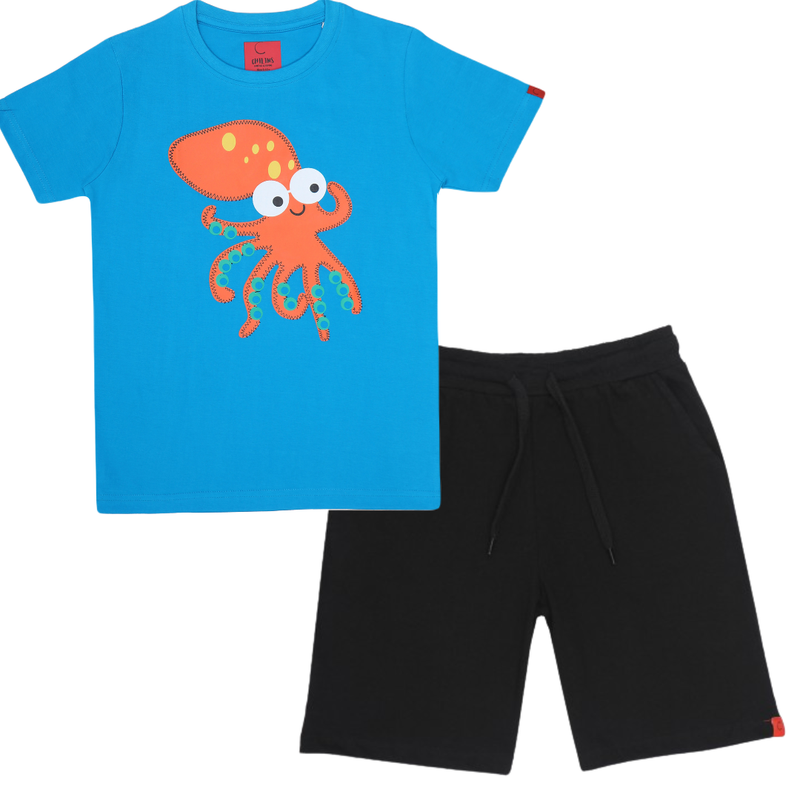 Chilins Kids Printed coord set - Distacart