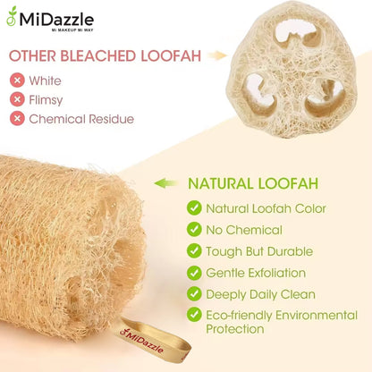 MiDazzle Loofah (Oval) MIOL6102 - Distacart