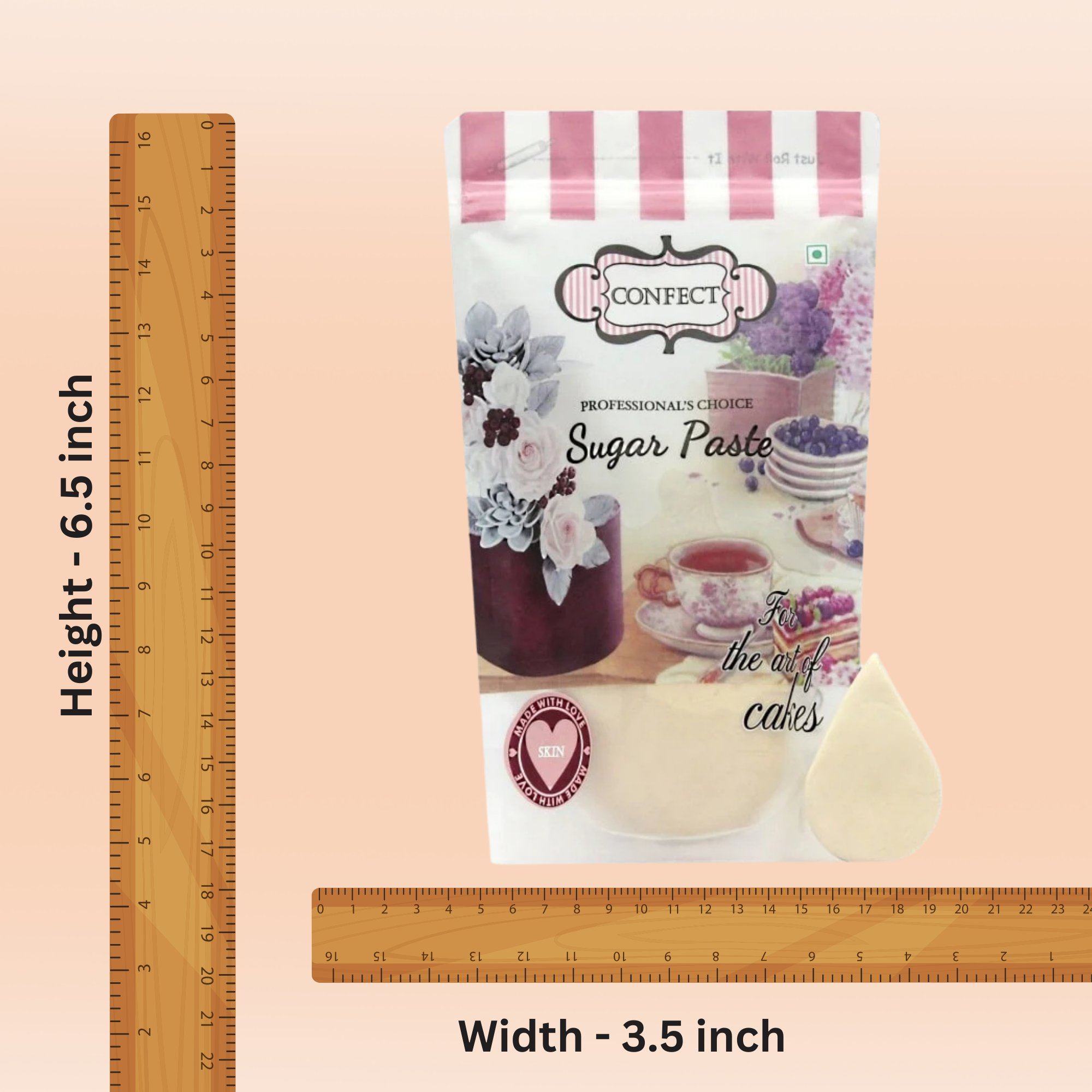 natural skin fondant edible sugarpaste 1kg