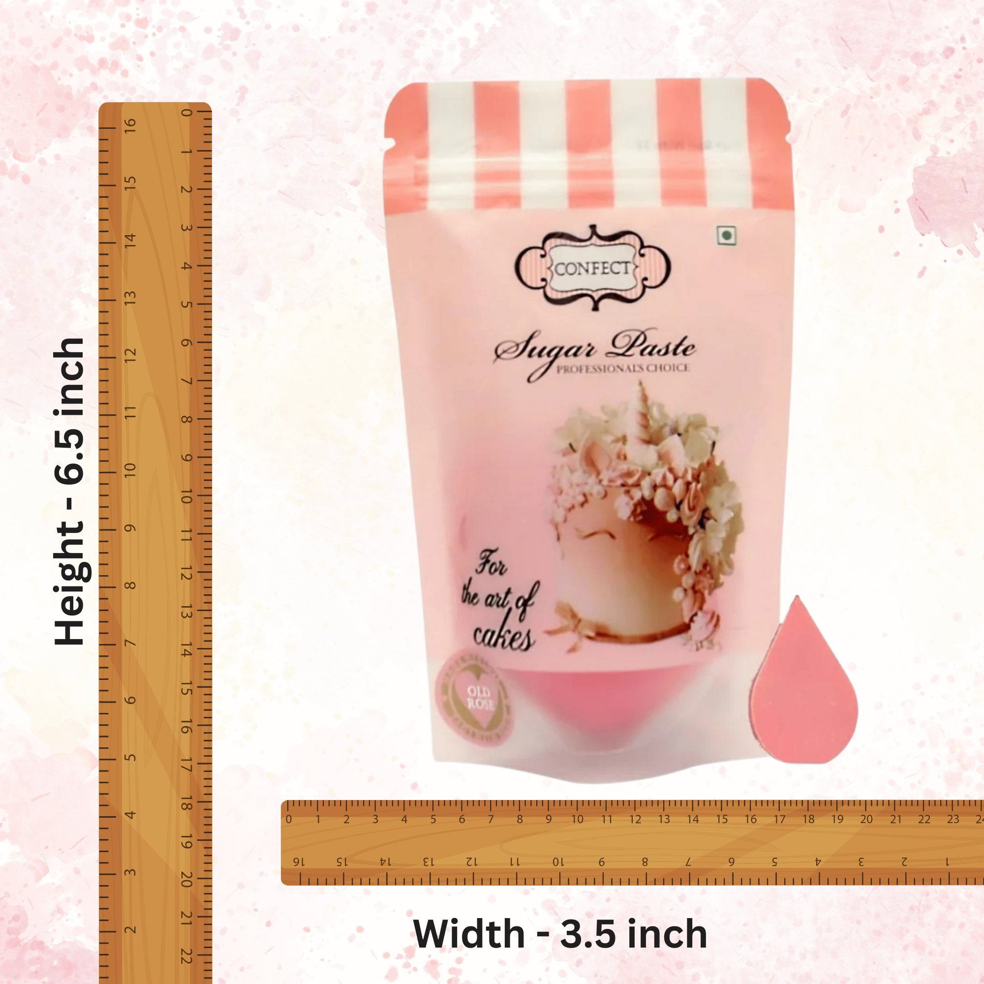 confect old rose sugarpaste br b 250 gms b