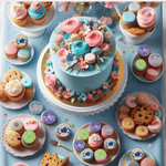 Thumbnail for confect get well soon toppers for cakes cupcakes cake decorations supplies 100 gms ct 07