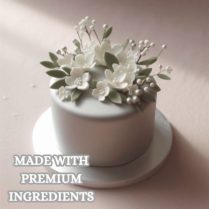 confect shimmering silver sugar paste br b 900 gms b