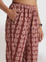 Thumbnail for trueBrowns Brown Cotton Solid Kurta Co-ord Set