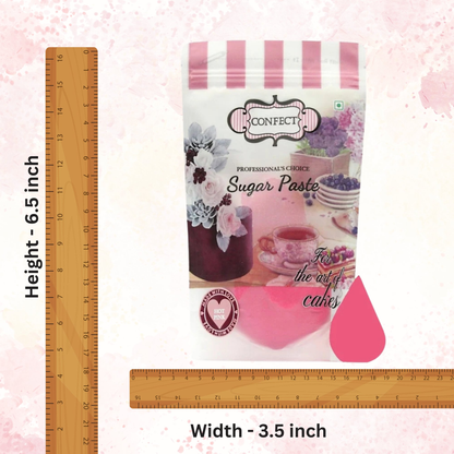 hot pink fondant edible sugarpaste 1kg
