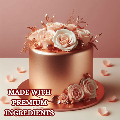 confect rose gold sugar paste br b 250 gms b