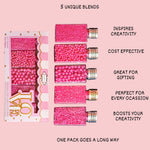 Thumbnail for sprinkles for cakes cupcakes decoration usp 7hot pink