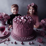Thumbnail for confect sprinkles for cakes cupcakes decoration usp 2pink copy