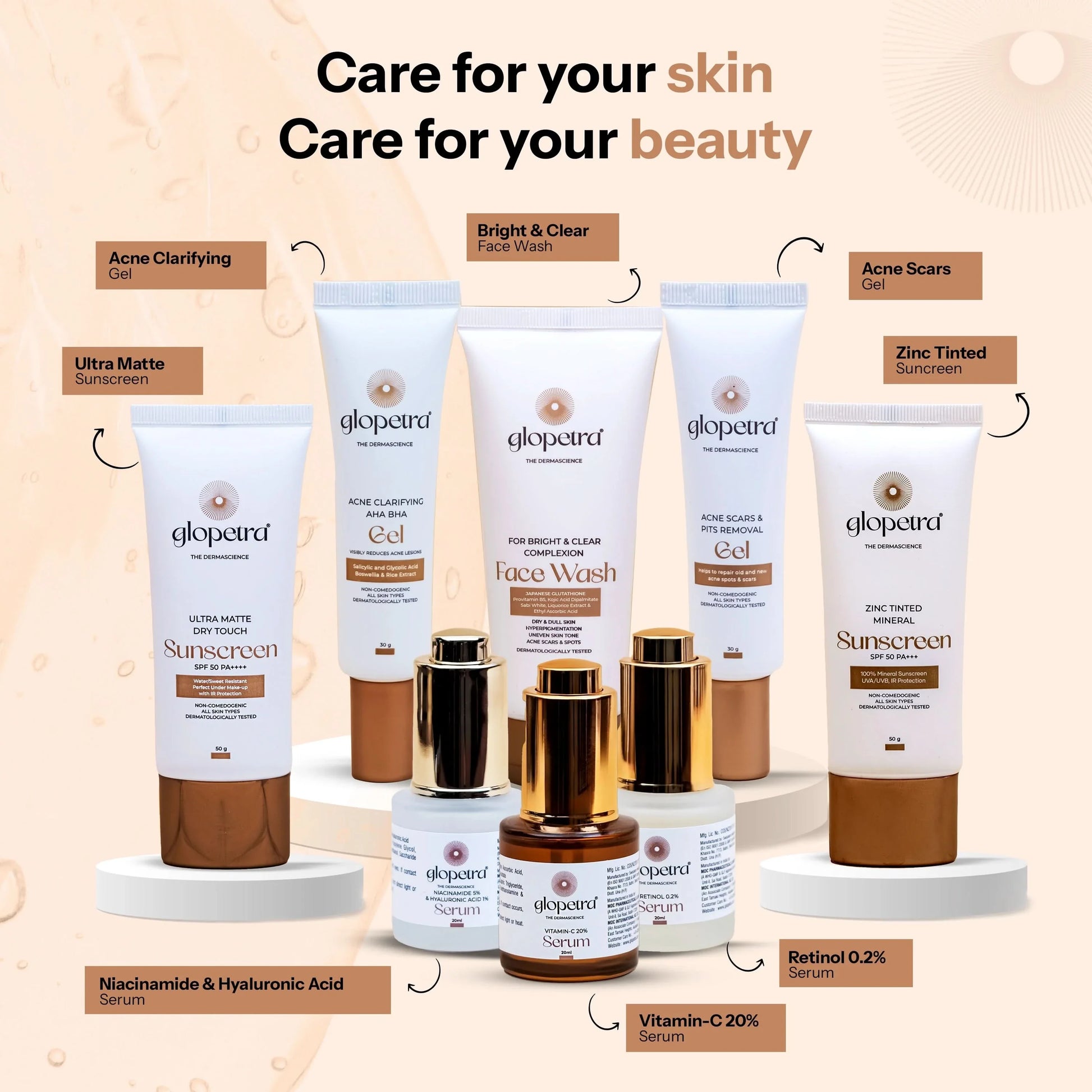 Glopetra Vitamin C Serum For Dull Skin - Dista