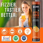Thumbnail for BOOSTIQ Apple Cider Vinegar Effervescent Tablets - Orange Flavour - Distacart