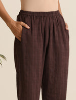 Thumbnail for trueBrowns Cola Cotton Dobby Relaxed Co-ord Set