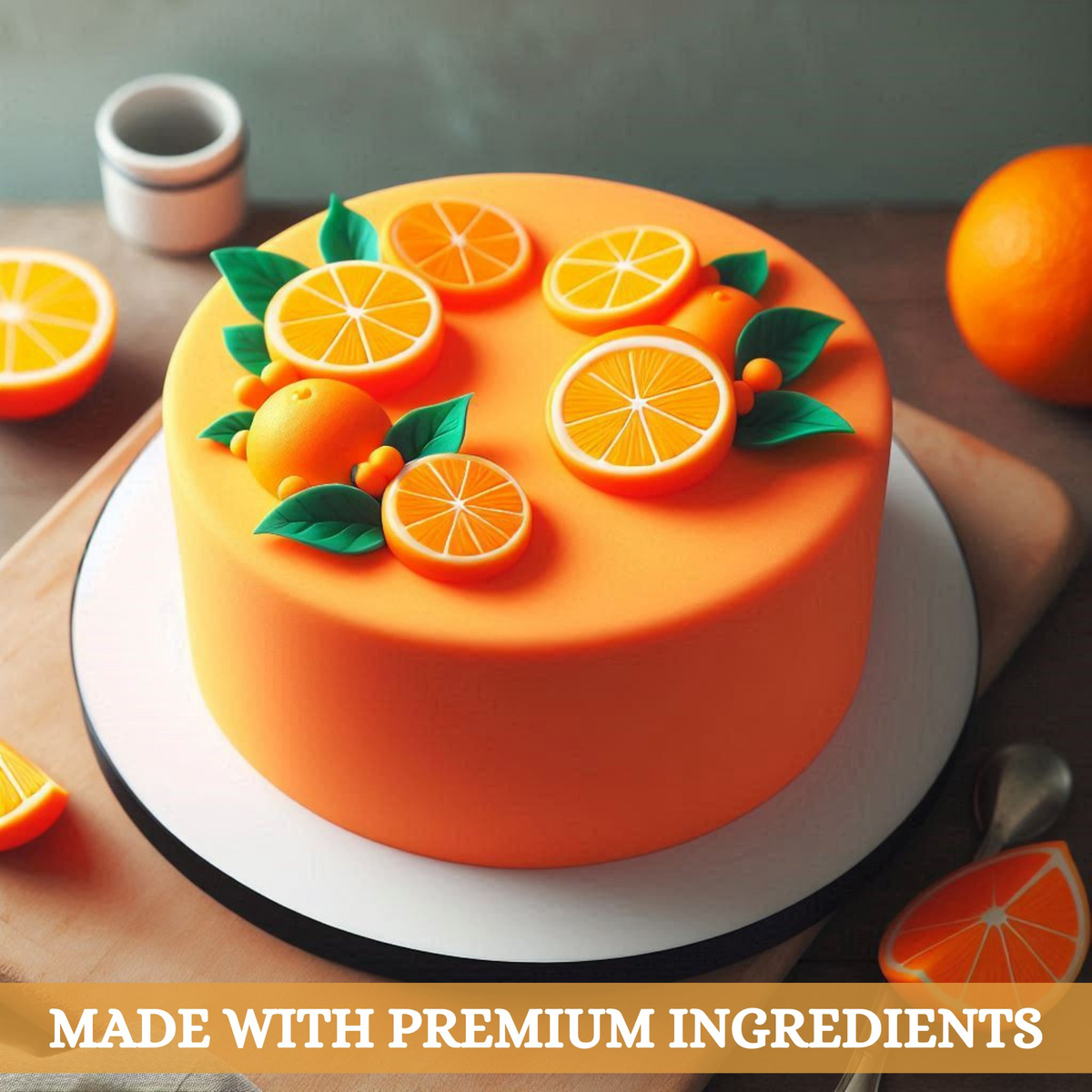 confect fluorescent orange sugarpaste br b 1 kg b