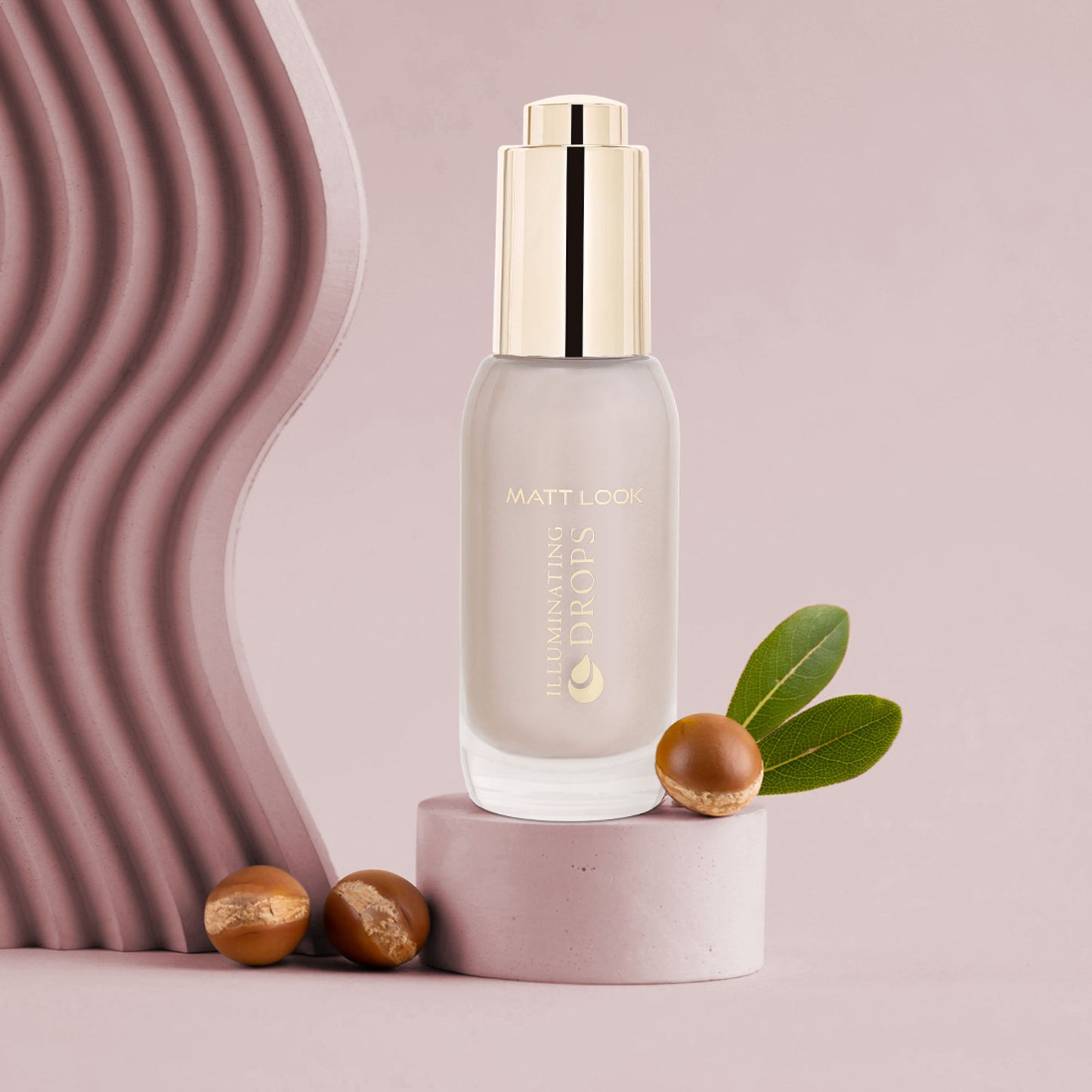 Matt Look Illuminating Drops Liquid Highlighter - 002 Gold Glimmer - Distacart