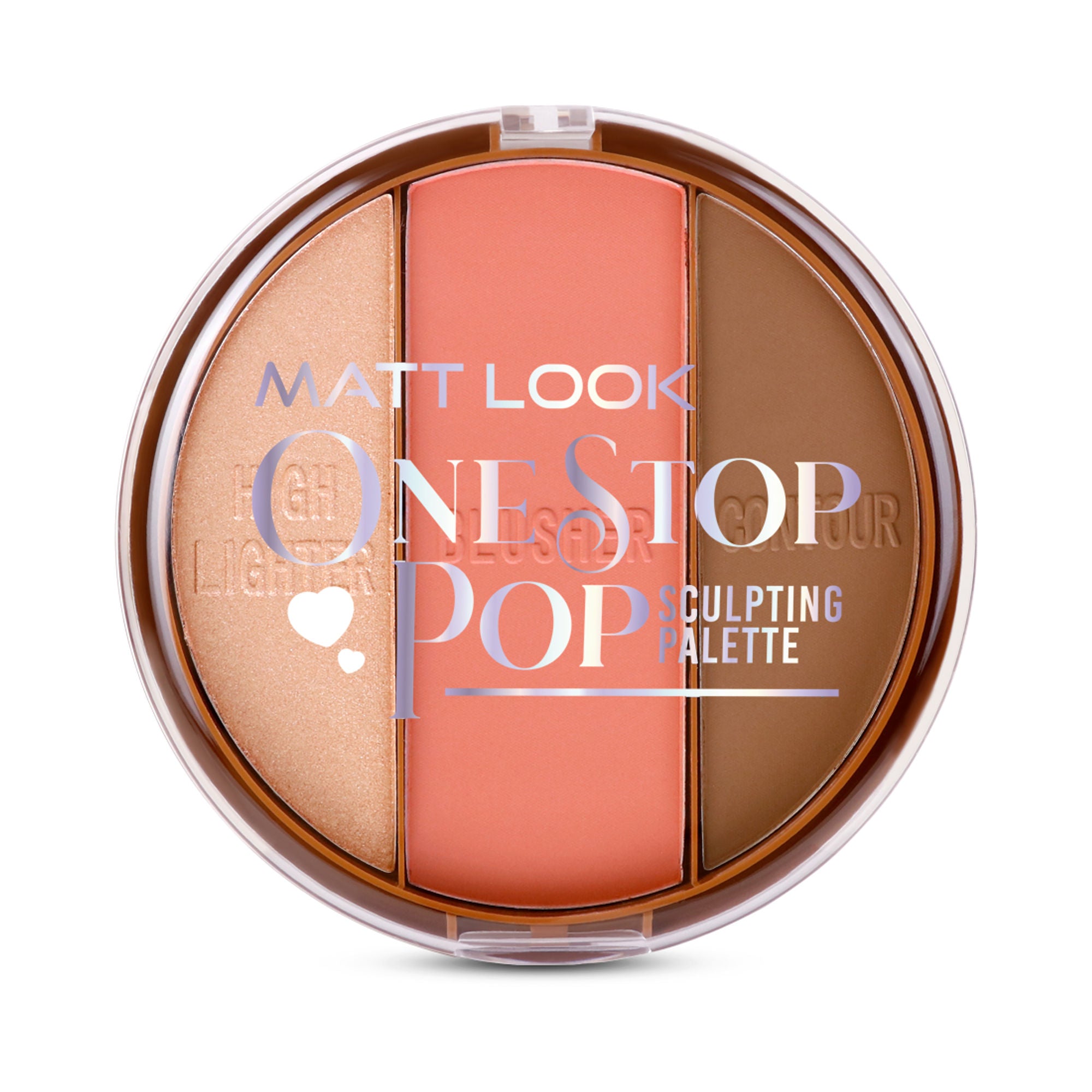 Matt Look One Stop Pop Sculpting Palette