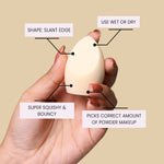 Thumbnail for Milagro Beauty Cotton Sponge - 1Pcs - Distacart