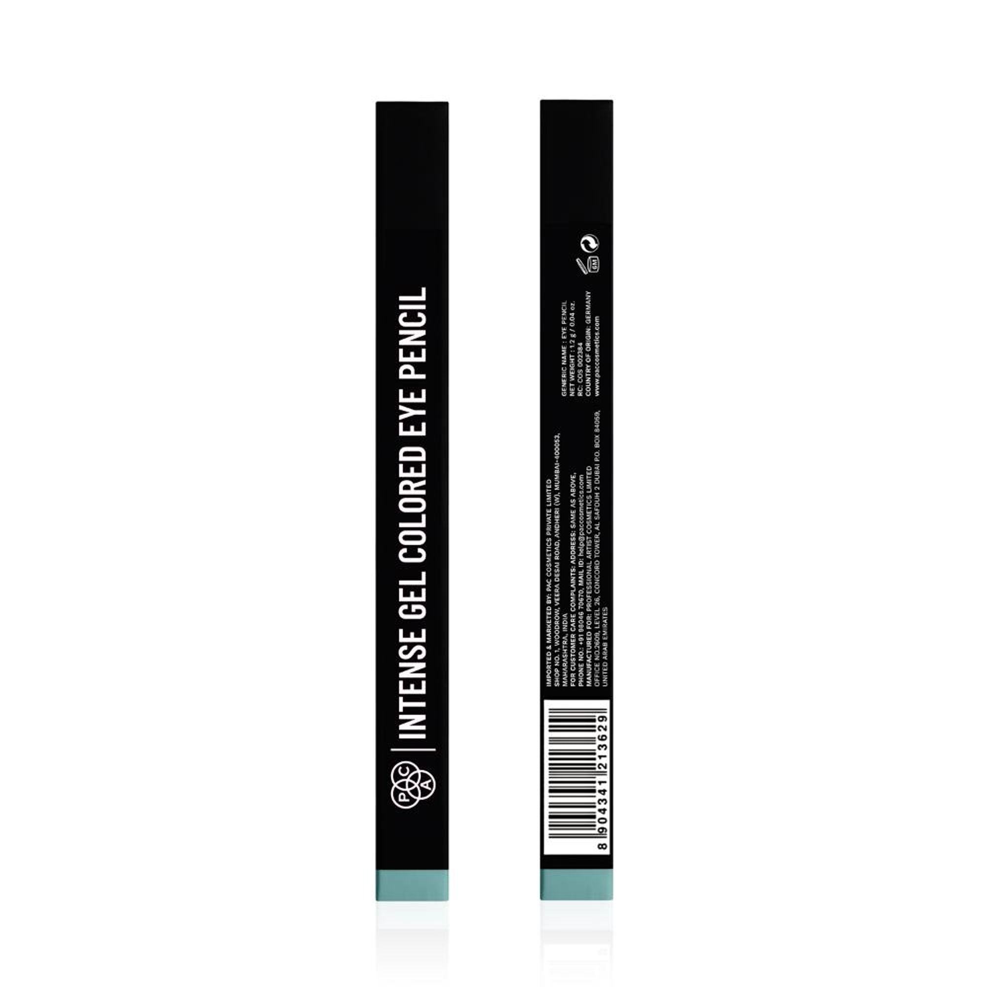 PAC Studio Intense Gel Colored Eye Pencil - Emerald Green - Distacart