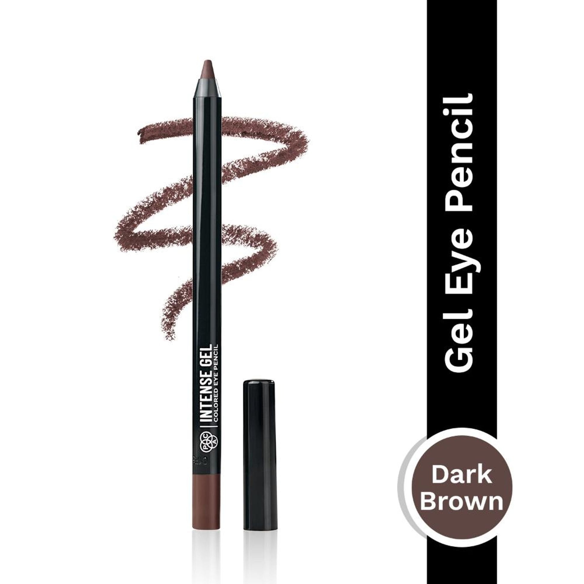 PAC Intense Gel Colored Eye Pencil - Dark Brown