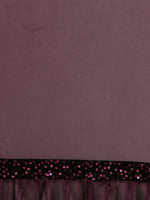 Thumbnail for Anouk Sequinned Ruffles Saree - Distacart