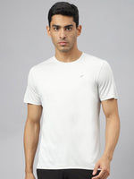 Thumbnail for Alcis Men Anti-Static Soft-Touch Slim-Fit Sports for All Round Neck T-Shirt - Distacart