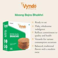 Thumbnail for Vyndo Moong Bajra Bhakhri - Distacart