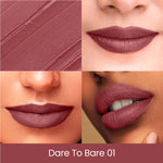 Thumbnail for Swiss Beauty Pure Creamy Matte Lipstick - 01 Dare To Bare - Distacart
