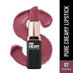 Thumbnail for Swiss Beauty Pure Creamy Matte Lipstick - 07 Dusty Rose