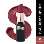 Thumbnail for Swiss Beauty Pure Creamy Matte Lipstick - 13 Rosy Flush