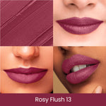 Thumbnail for Swiss Beauty Pure Creamy Matte Lipstick - 13 Rosy Flush - Distacart