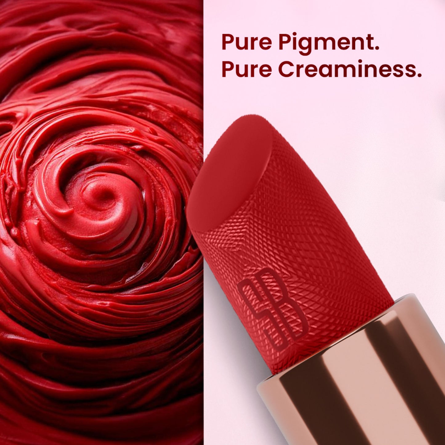 Swiss Beauty Pure Creamy Matte Lipstick - 15 Merry Cherry - Distacart
