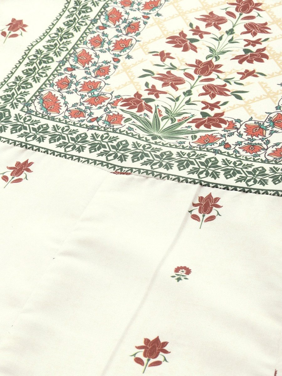 Anouk Ethnic Motifs Printed A-Line Kurta With Trousers & With Dupatta - Distacart