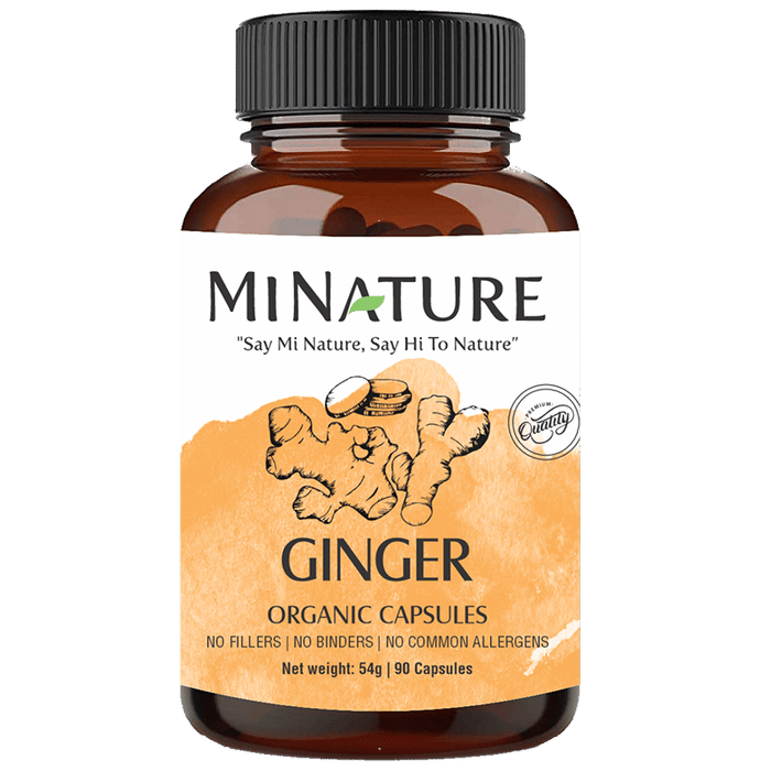 Minature Ginger Organic Capsule