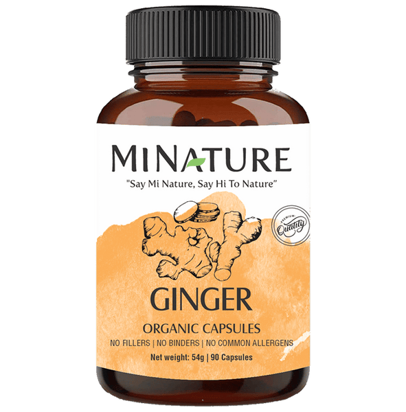Minature Ginger Organic Capsule