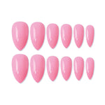 Thumbnail for shills professional reusable press on nails almond spn653