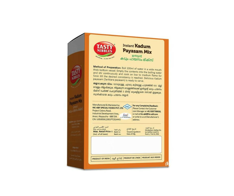 Tasty Nibbles Instant Kadum Payasam Mix - Distacart