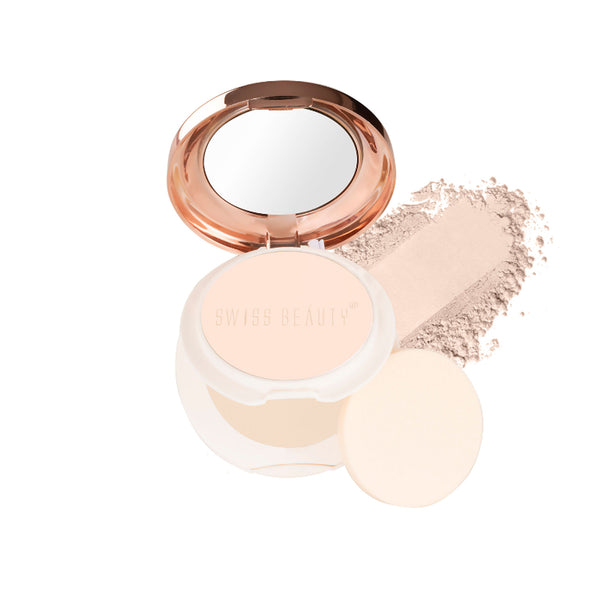 Swiss Beauty Oil Control Compact Powder - 01 Pearl Ivory