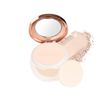 Swiss Beauty Oil Control Compact Powder - 01 Pearl Ivory