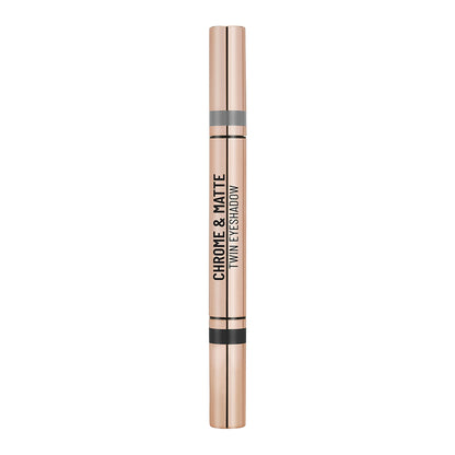 Swiss Beauty Chrome & Matte Twin Eyeshadow - 01 Night Skies - Distacart
