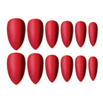 Thumbnail for shills professional reusable press on nails sharp almond spn684