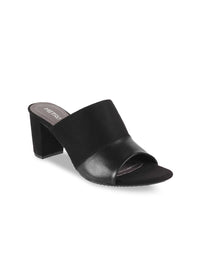 Thumbnail for Metro Open Toe Block Heels
