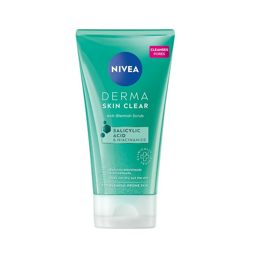 Nivea Derma Skin Clear Anti-Blemish Scrub - Distacart