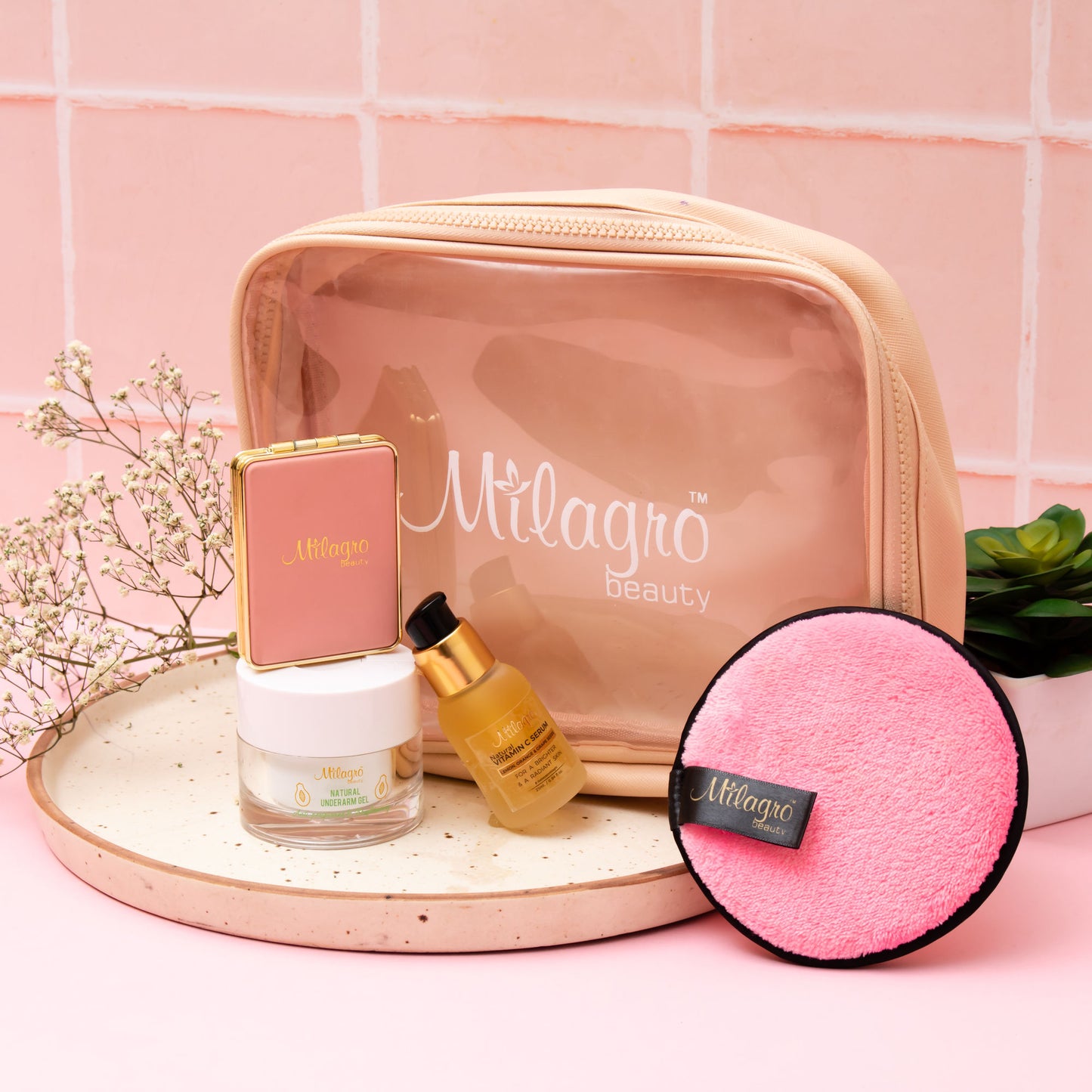 Milagro Beauty Travel Bag - Distacart