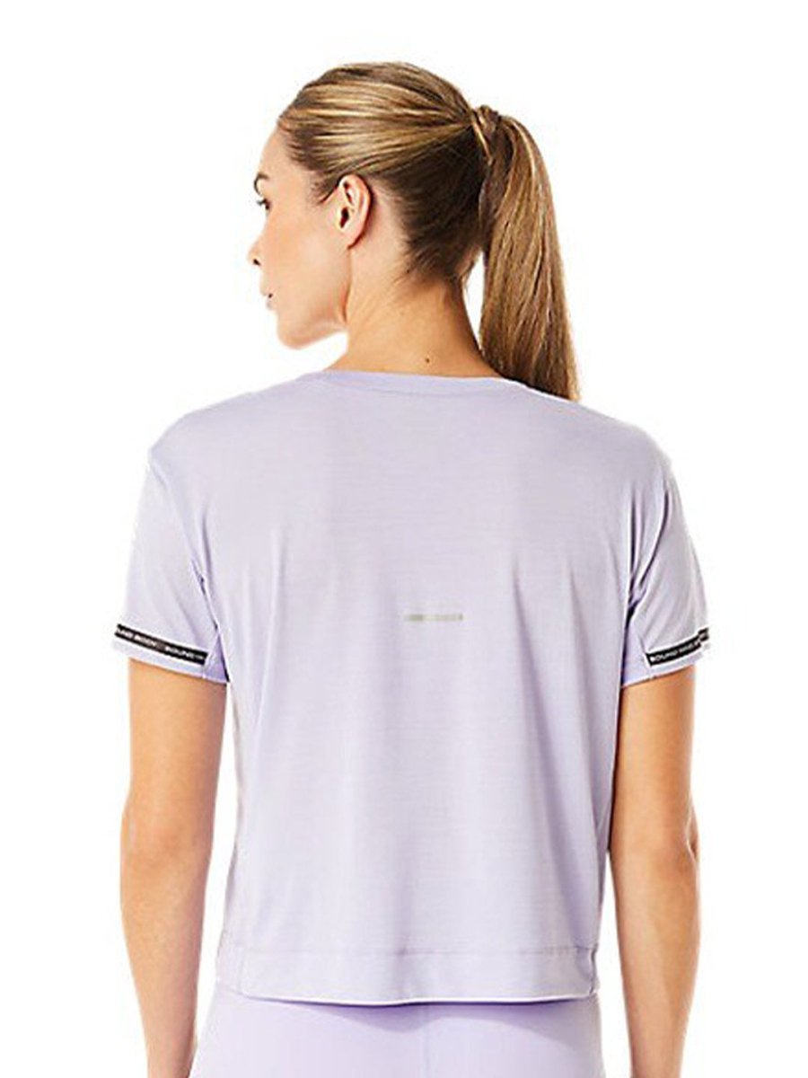 ASICS RACE Round Neck Crop T-Shirt - Distacart