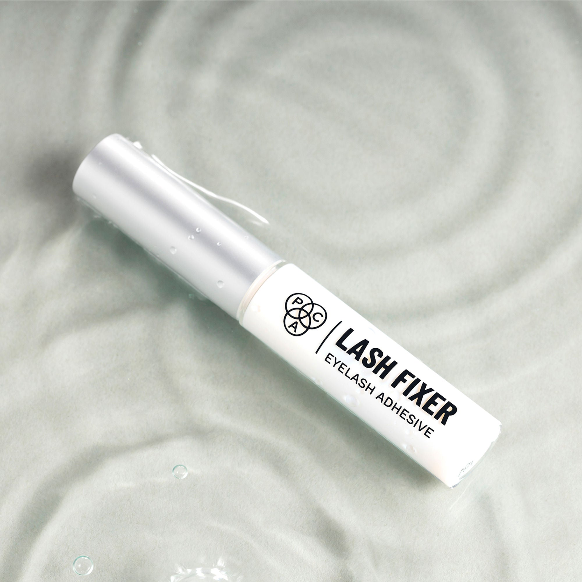 PAC Studio Lash Fixer Eyelash Adhesive Transparent - 24H Hold, Quick Drying, Waterproof, Ultra Thin Brush - Distacart