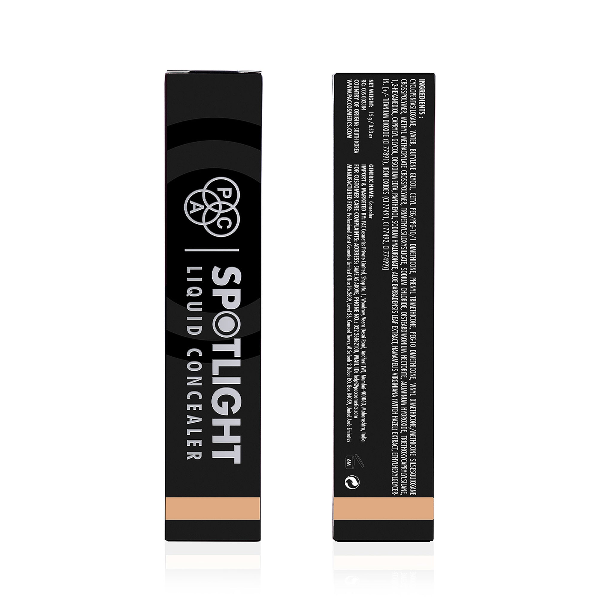 PAC Studio Spotlight Liquid Concealer - 06 Beige - Distacart