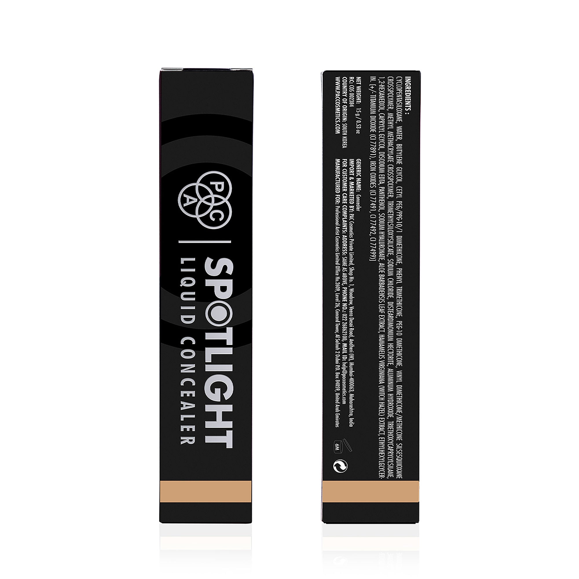 PAC Studio Spotlight Liquid Concealer - 07 Nutcracker - Distacart