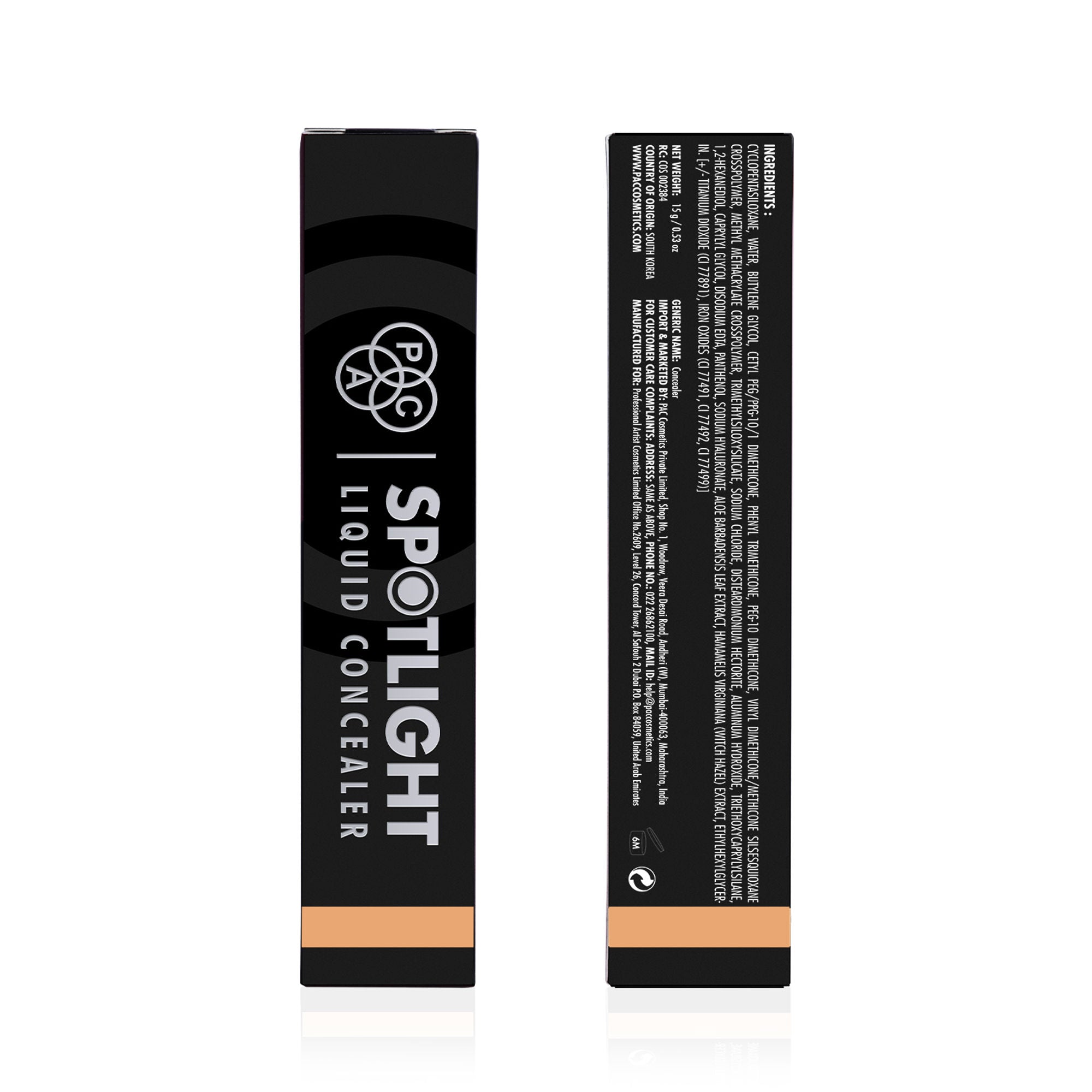 PAC Studio Spotlight Liquid Concealer - 09 Melon - Distacart