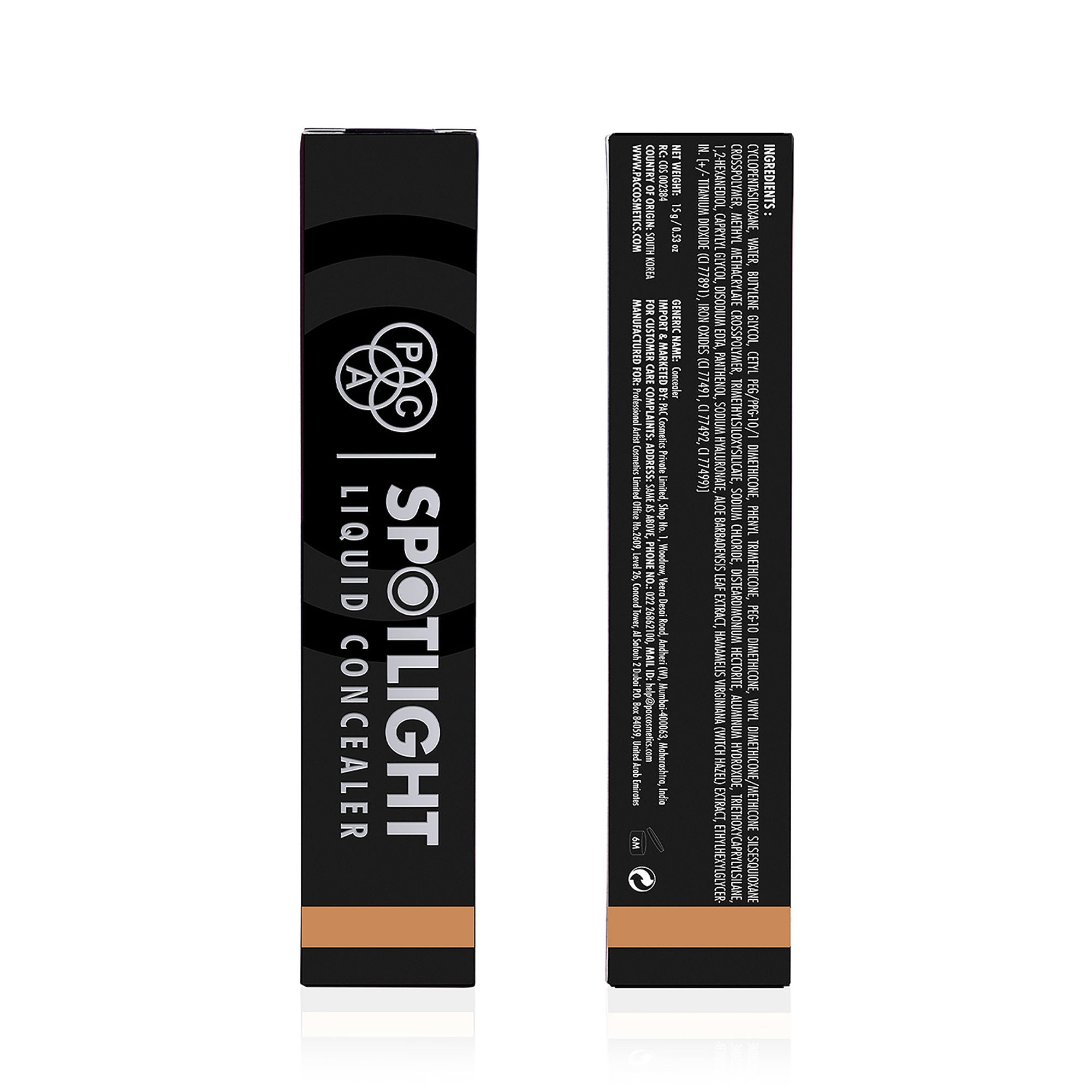 PAC Studio Spotlight Liquid Concealer - 10 Mocha - Distacart
