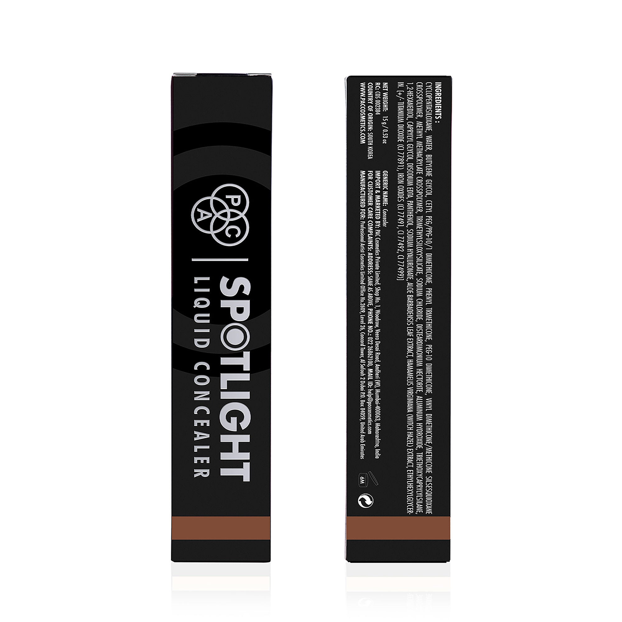 PAC Studio Spotlight Liquid Concealer - 14 Hot Chocolate - Distacart